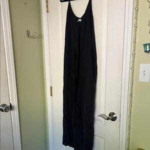 Aritzia Black Sleeveless Jumpsuit
